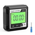 thumbnail image 2 of BTOER Digital Level Angle Gauge 360° LCD Electronic Protractor Mini Inclinometer Magnetic Base Bevel Protractor Tilt Measuring Tool, 2 of 5