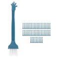 thumbnail image 2 of ANGGREK Brosses de Remplacement de Rasage, 50pcs Brosse de Rasage Brosse de Rasage Douce Brosse de Rasage Électrique Remplacement avec Poignée PP, Brosse de Rasage, 2 of 8