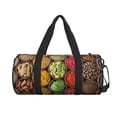 thumbnail image 2 of Haiem Spices And Herbs Pattern Gym Bag for Women Men, Waterproof Travel Duffel Bags, Personal Item Travel Bag Weekender Bag with Shoes Compartment & Wet Pocket, 2 of 8