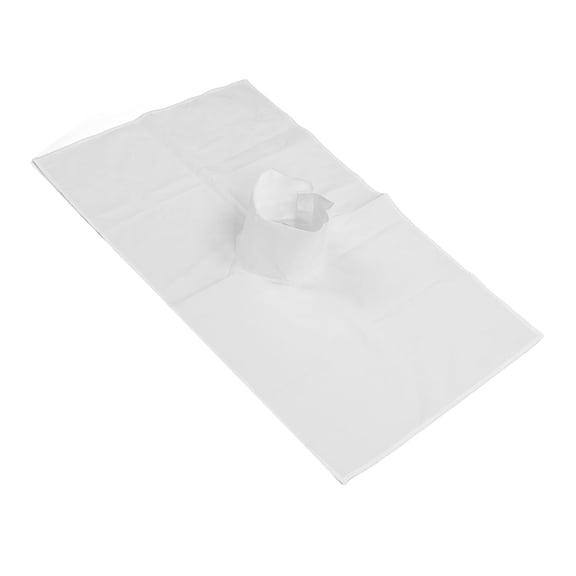 Nieyigj Premium Cotton Massage Table Sheet Soft Washable White Beauty Bed Cover with Breathable Face Hole for Spa Salon and Wellness Daily Care, 1 Count (73 x 31 inches / 185 x 80 cm)