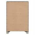 thumbnail image 4 of Glory Furniture 5 Drawer Chest Silver Champagne, 4 of 9