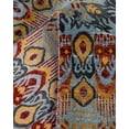 thumbnail image 6 of Ikat One-of-a-Kind Hand-Knotted Area Rug - Blue, 8' 0" x 10' 2", 6 of 9