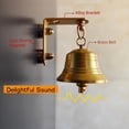 thumbnail image 2 of Brass Magnetic Hanging DoorBell Chime,Shopkeepers Bell,Commercial Store Decoration Doorbell,for Business &Home,Garden Use, 2 of 3