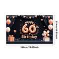 thumbnail image 2 of Decorative Design Happy Birthday Banner Colorful Theme Milestone Celebration Banner Royal Crown Birthday Party Balloon Decoration for Birthday Party Celebration Indoor Decoration, 2 of 7