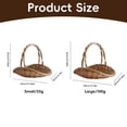 thumbnail image 2 of Picnic Basket Garden Harvest Basket Garden Baskets For Gathering Vegetables Harvest Basket Basket With Handle Wicker Basket With Handle, 2 of 8