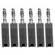 thumbnail image 5 of 10 piezas de conectores tipo banana de 4 mm, de latón PE, sin soldadura, accesorios para pruebas eléctricas J.10030, negro, 5 of 9
