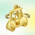 thumbnail image 2 of Miangastore Unisex Key Holder Zinc Alloy Golf Cart Keychain Elegant Design For Golf Enthusiasts 1Pack, 2 of 8