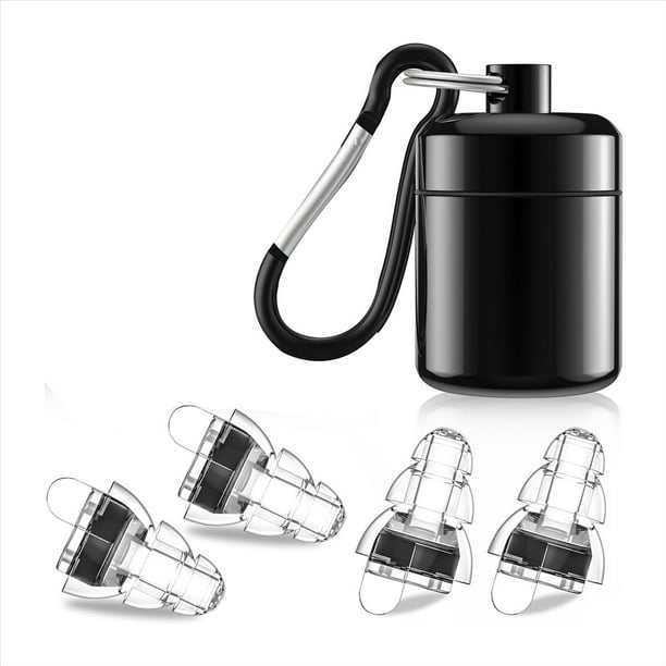 Tapones para los Oídos de Concierto de Alta Fidelidad,Tapones para los Oídos Reutilizables con Cancelación de Ruido para Conciertos,Reducción de Ruido,Músicos,Festival de Música