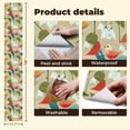 thumbnail image 5 of Boho Peel and Stick Wallpaper 17.7in x 9.8ft Whimsical Birds Snowdrop Flowers Retro Style Contact Paper Vinyl Self-Adhesive Removable Wall Paper for Bedroom Kitchen Cabinet Décor Renter Friendly, 5 of 8