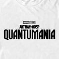 thumbnail image 2 of Men's Ant-Man and the Wasp: Quantumania Movie Logo Black  Graphic Tee White 3X Large, 2 of 5