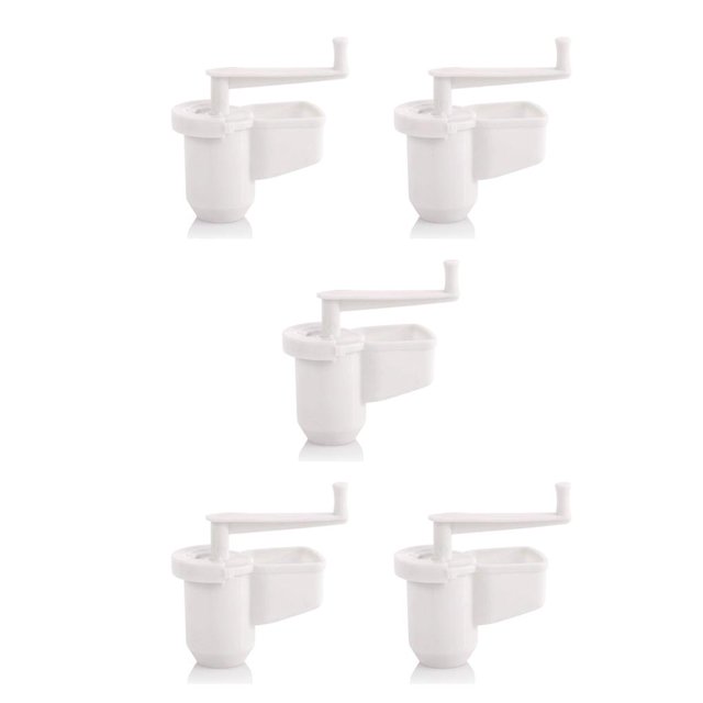 Inteprter Trituradora multifuncional de ajo y jengibre, prensa Manual, girar, herramientas de cocina, accesorios, suministros para el hogar Type2 NO2 Inteprter CBP032866