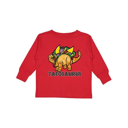 

Inktastic Tacosaurus Gift Toddler Boy or Toddler Girl Long Sleeve T-Shirt