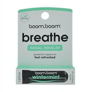 Boom Boom Breathe Nasal Inhaler, Winter mint, 1-Pack