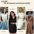 thumbnail image 5 of Wide Elastic Dress Belts for Women Vintage Stretchy Waist Belt Cinch Belt, 5 of 9
