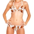 thumbnail image 2 of Squirrel Detachable Sponge Adjustable Strap Bikini Set - Two-Pack Swim Wear One-Piece Swimsuits, 2 of 6