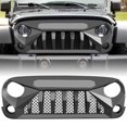 thumbnail image 1 of American Modified Gladiator Grille for 2007-2018 Jeep Models, Matte Black, 1 of 6