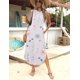 thumbnail image 5 of Vestido Zeagoo con estampado floral para verano y playa, holgado, para mujer, 5 of 6