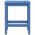 thumbnail image 4 of vidaXL Patio Adirondack Chair with Table HDPE Aqua Blue, 4 of 8