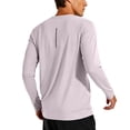 thumbnail image 6 of Asxite Men Plus Size Tops Round Neck Long Sleeve Solid Breathable Fast Dry Sport Shirts, 6 of 7