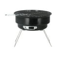 thumbnail image 3 of Gril BBQ, Mini Gril Barbecue Rond Gril au Charbon Poêle BBQ Très Polyvalent, 3 of 8