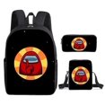 thumbnail image 1 of Among Us Visor Backpack Kids Rucksack Crewmate Back To School Bag A, 1 of 1