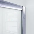 thumbnail image 2 of DreamLine Visions 32 in. D x 60 in. W x 78 3/4 in. H Sliding Shower Door Base and White Wall Kit in Chrome, 2 of 18