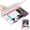 Blue, variant on SAYEEC Plastic File Storage Box, A4 Size Portable Document Box with White Snap, Photo Paper Holder for Home, Office