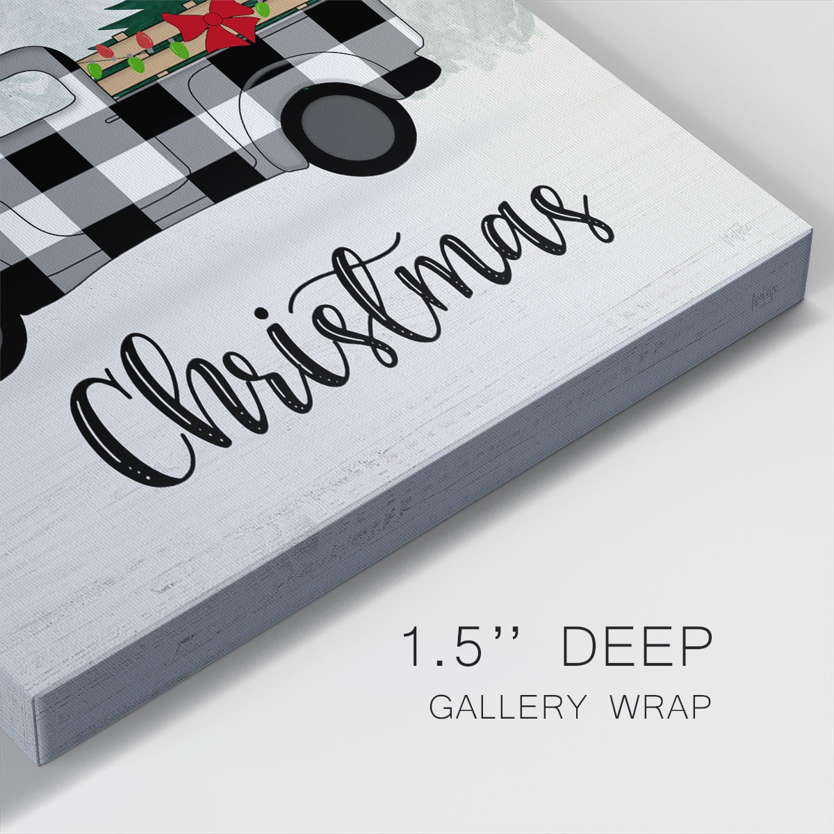 Christmas Truck II- Gallery Wrapped Canvas