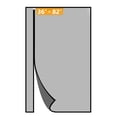 thumbnail image 1 of Yotache Puerta mosquitera magnética reversible con apertura lateral izquierda y derecha, se adapta al tamaño de puerta 36 x 82 Cortina de red antidesgarros en el medio superior Tamaño real de la panta, 1 of 8