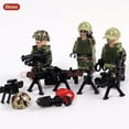 thumbnail image 2 of Alpha Squad AssaultSpecial Forces Minifigure Building Blocks Small Particle Jigsaw Puzzle Assembly Toys, 2 of 5