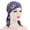 Purple, variant on Chuancc Hijab For Women Scarf For Women Head Wrap Headwraps For Women Ladies Ethnic Hat Bobcal Hair Wrap Turbans For Women Cancer Headwear Women Purple One Size