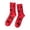 C-Red119, variant on DHFJKG Novelty Fun Crew Socks For Women Halloween Spooky Cute Printed Lightweight Calf Socks For Gifts