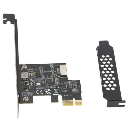PCI-E 1X to USB 3.2 GEN1 5Gbps Type-E A-Key Expansion Card(ASM1042A)