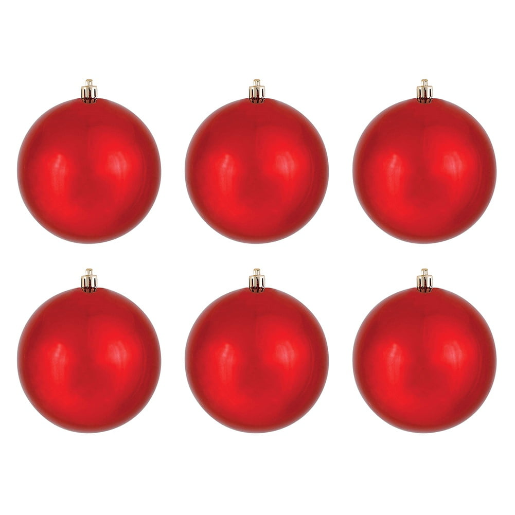 9 X 4CM Winter Wonderland Christmas Tree Ball Bauble Hanging Xmas Decoration 