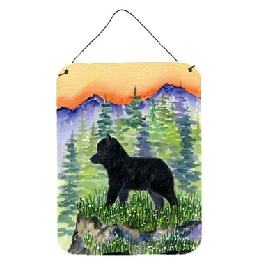 Schipperke Wall or Door Hanging Prints