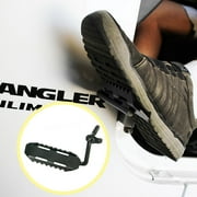 Xprite Spiked Front Exterior Foot Rest Pegs Pedal for 2007-2018 Jeep Wrangler JK