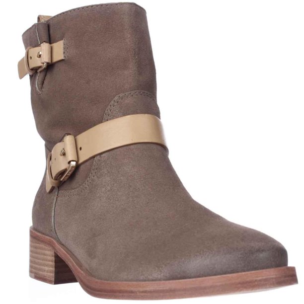 Tory Burch - Womens Tory Burch Bennie Strapped Pull On Ankle Boots - Briarwood/Honey Wheat