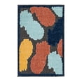 thumbnail image 3 of Unique Loom Belize Outdoor Collection Area Rug - Turneffe (2' x 3' Rectangle Black/Rust Red), 3 of 7