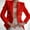 Red, variant on Babysbule Women's Tops, Jackets& Coat Fashion Elegant Business Office Work Women Lady Solid Button Suit Jacket Coat Outwear