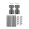 thumbnail image 4 of Jaula de carga para bicicleta, portabicicletas delantero, jaula universal para horquilla delantera de bicicleta, portabotellas para bicicleta de monta 2 juegos shamjiam Portabicicletas delantero, 4 of 8