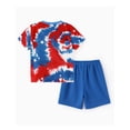thumbnail image 2 of Conjunto de verano de 2 piezas con shorts de Mickey Mouse de Disney para niño, 2 of 7