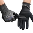 thumbnail image 3 of Guantes Suaves VentDepot GlovesBlack MXGBC-011 XL Negro 255mm x 105 a 115mm NitriloHPPE CE EN388 Nivel 5, 3 of 3
