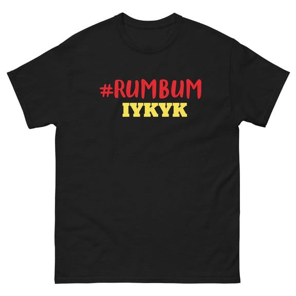 RUM/ALCOHOL THEMED - It's A Whole LifeStyle! Men's Classic Tee Shirt/T-Shirt