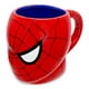 thumbnail image 3 of Taza de cerámica plateada con diseño de búfalo Marvel Spiderman Face 3D, 600 ml, 3 of 8