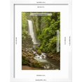 thumbnail image 3 of Central America, Costa Rica. Templo Waterfall in Rain Forest, Scenic Framed Art Print Wall Art by Jaynes Gallery Sold by Art.Com, 3 of 6