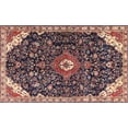thumbnail image 1 of Ahgly Company Indoor Rectangle Traditional Light Copper Gold Medallion Area Rugs, 5' x 7', 1 of 6