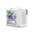 thumbnail image 2 of Compact White Gaming PC Case for Desktop Computer, 2 of 4