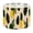 Color 4, variant on Drum Lamp Shade Tropical yellow pineapples gray palm leaves print Jungle Lampshade for Table Lamps Floor Lamps Pendant Light 13"x13"x10" Replacement Linen Large Lamp Shade Easy Assembly