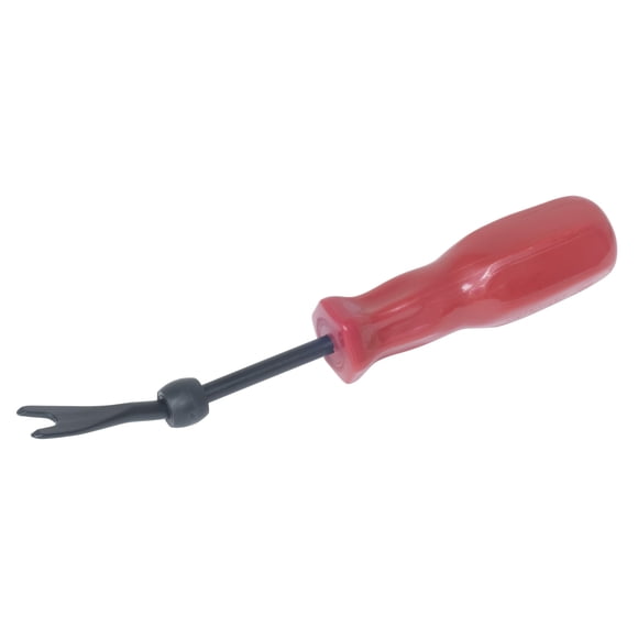 Extractor de sujetadores plásticos Lisle de 21 cm, negro, tipo horquilla