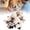 B, variant on Hydrangea Artificial Flowers, Large Realistic Long Stem Faux Hydrangea Bouquets Flowers Arrangements for Home Office Wedding Centerpieces DIY Decor, Blue